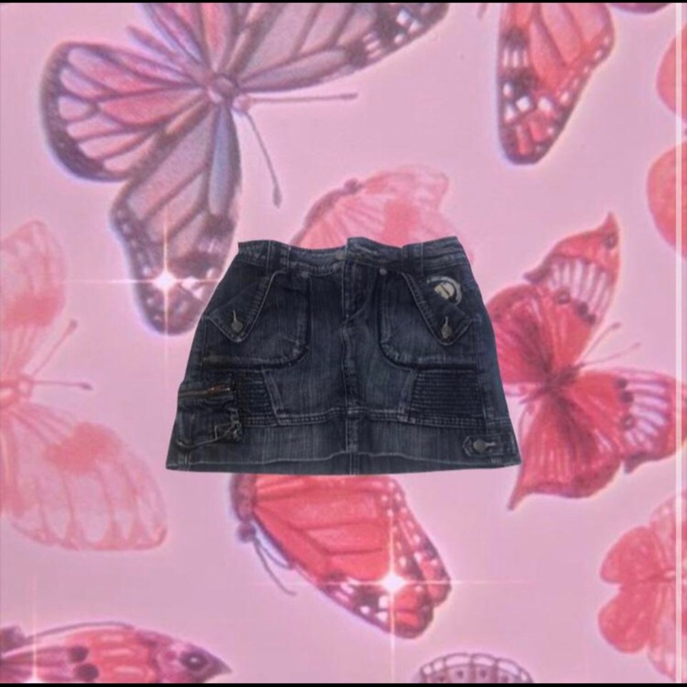 jean skirt